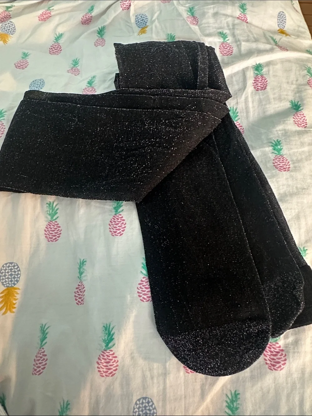 H&M Black Sparkly Tights